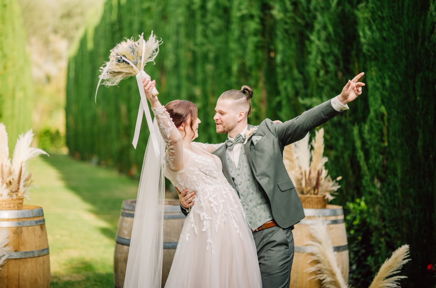 A wedding at Weingut Mussler, photograph 47